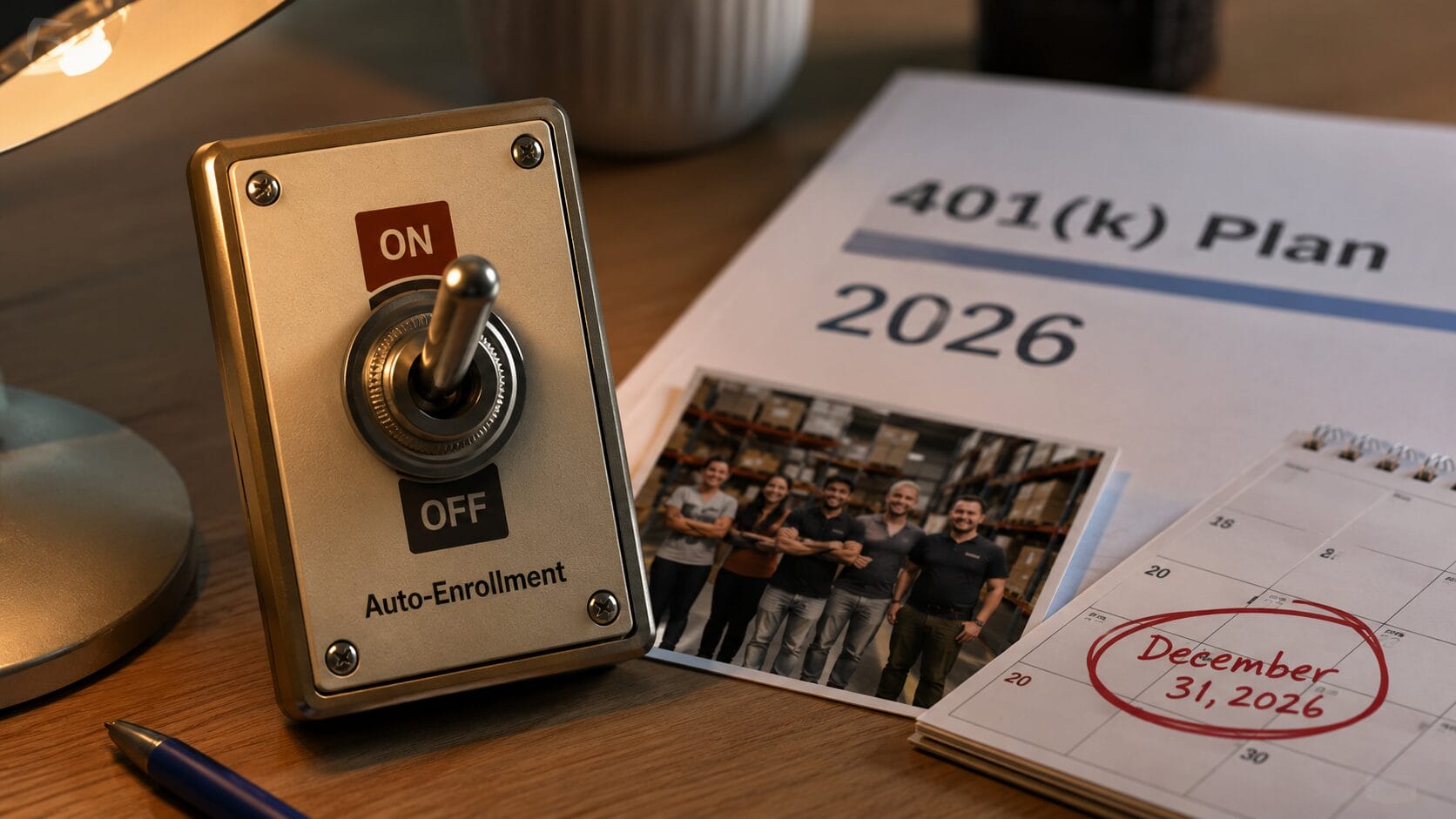 The 401(k) Auto-Enrollment Mandate Is Live. Most Founders Are Exempt, But Not Forever.